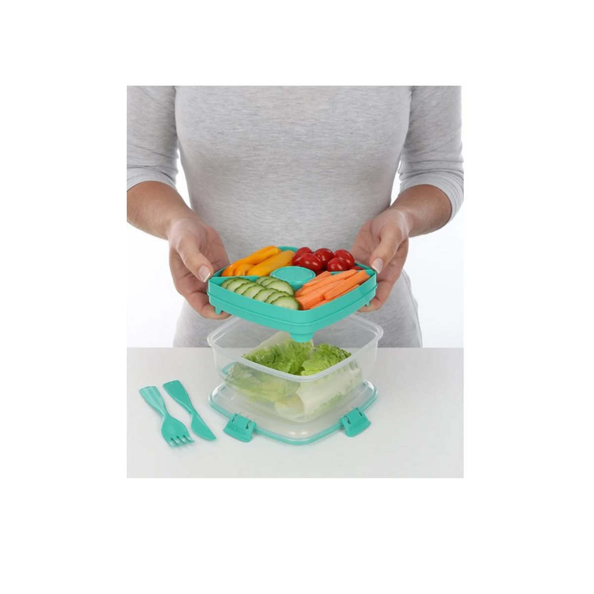 Sistema To Go Salad Food Container- 1.1L