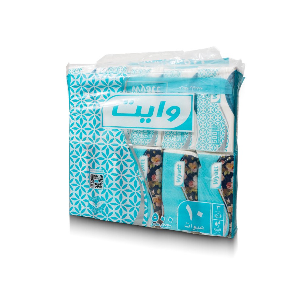 Wyatt Floral Facial Tissue Set 8 Packs