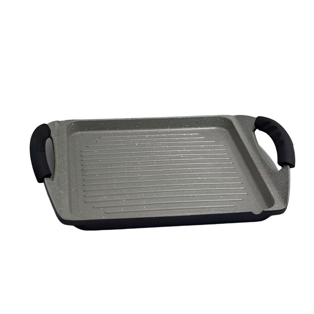 Danny Home Granite Non-Stick Grill Plate Baking Tray- 34X26.5X5.2Cm