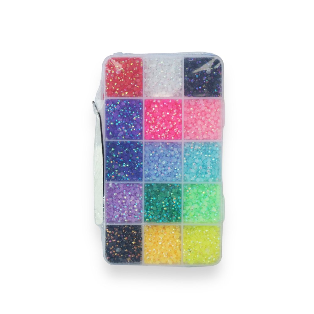 Diy Rhinestone Bedazzling Kit 15 Color Gems