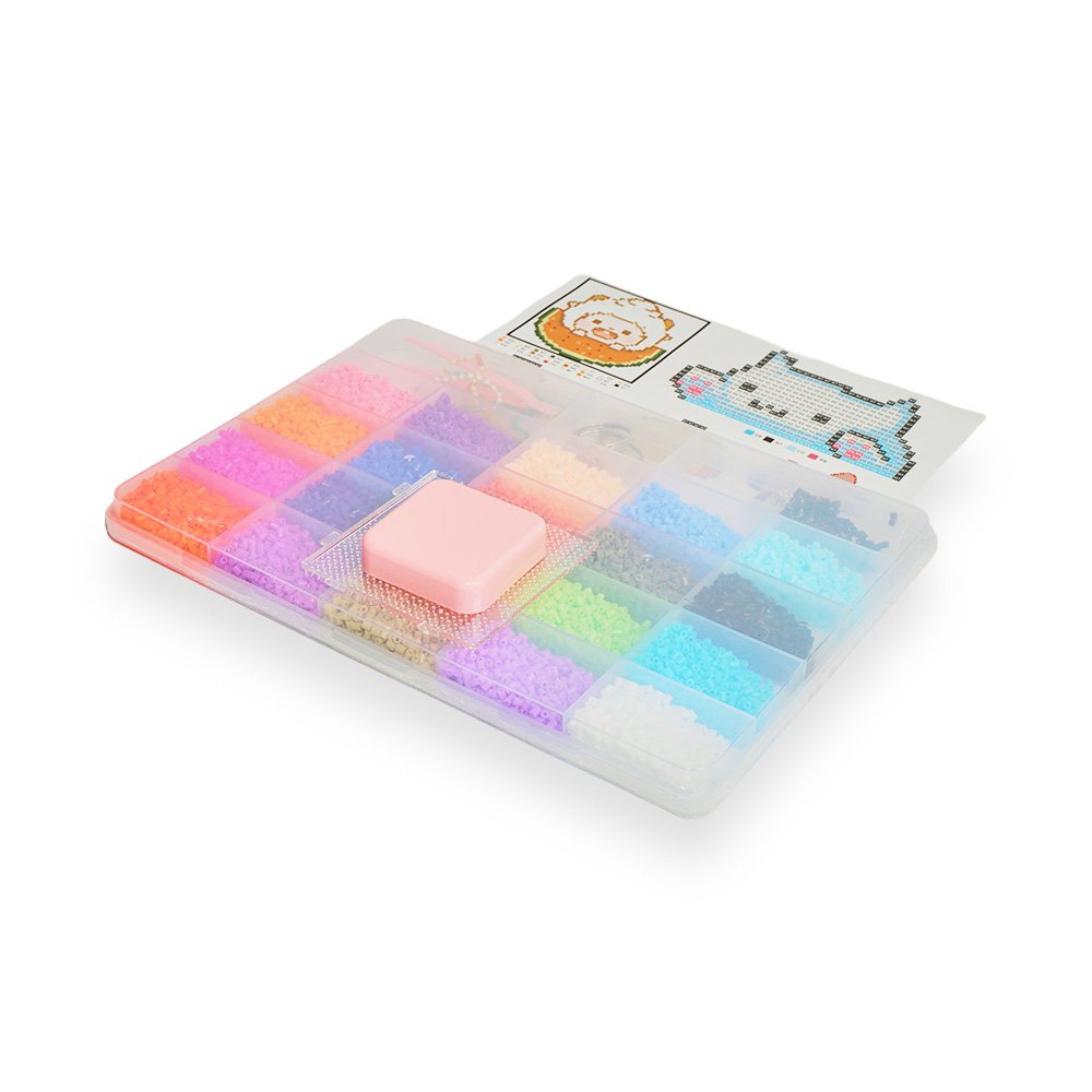 Plastic Bead Box 25.3X17.5X1.8Cm 20 Colors