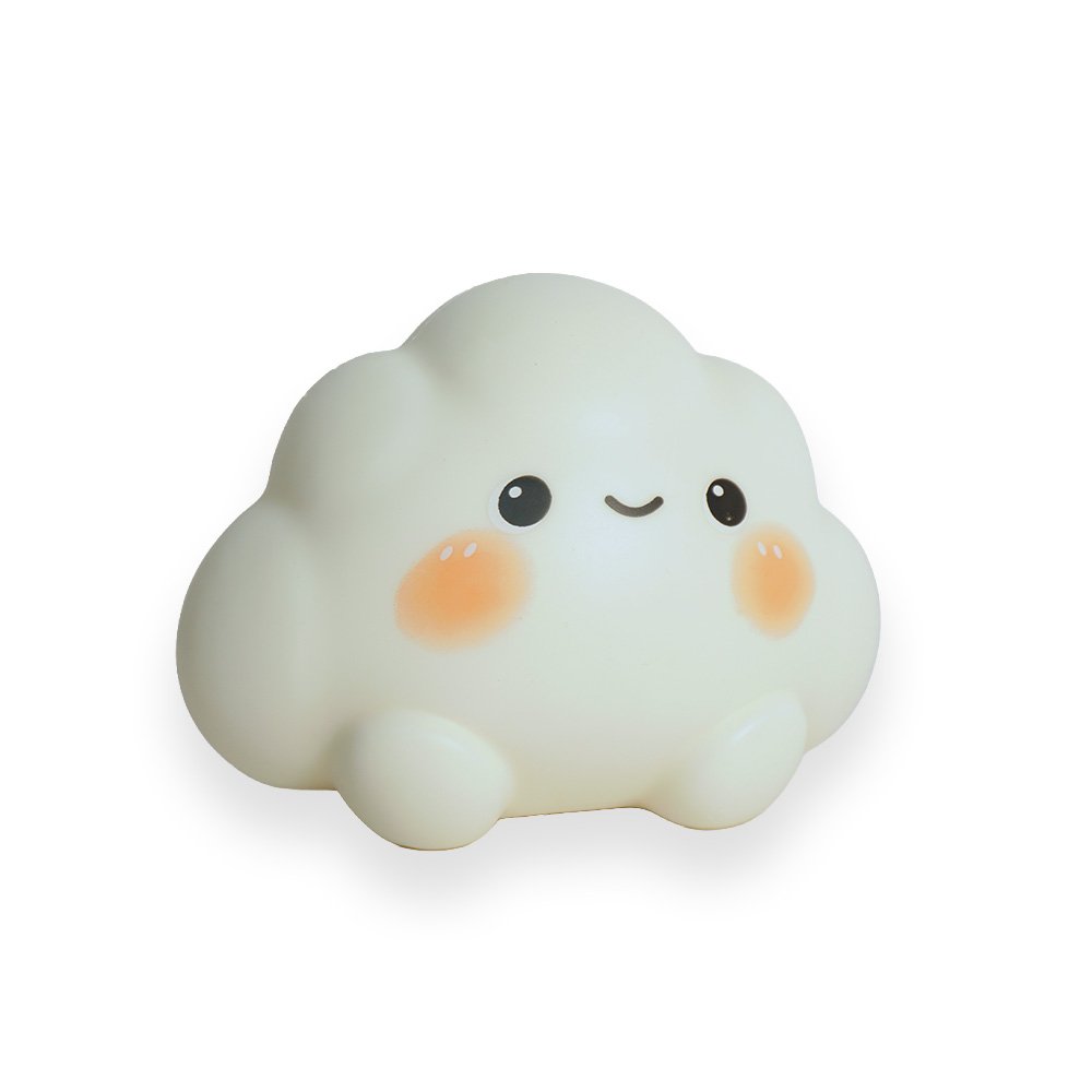 Tpr Cloud Squishy Toy White