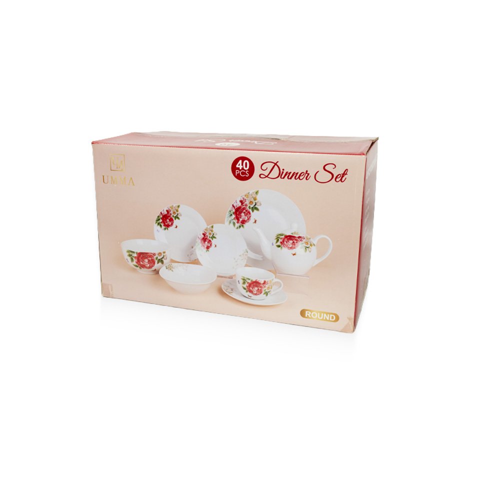 Umma Dinner Set- 40 Pieces