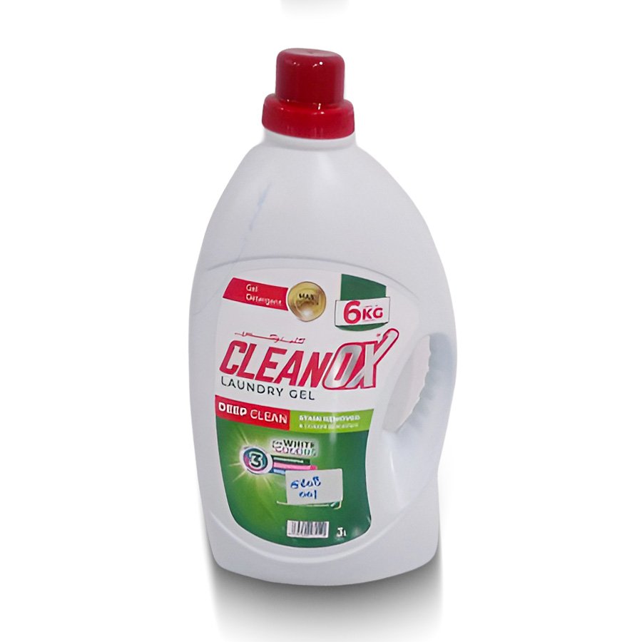 CleanOx Laundry Gel Stain Remover & Color Booster Liquid Detergent- 3 Liters