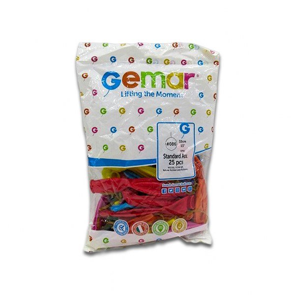 Gemar Lifting The Moment Balloons  Mixed Color 13 Inches 25 Pieces