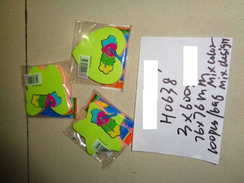 Coloured Sticky Notes