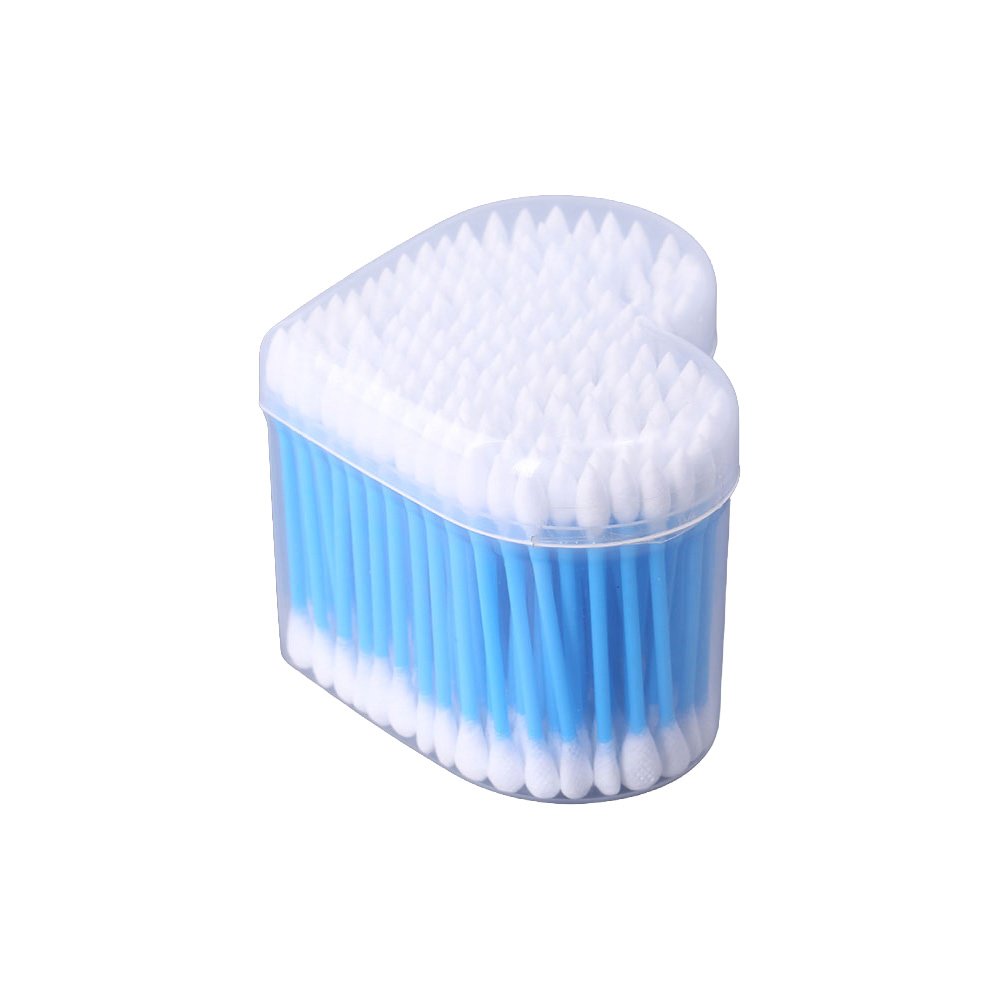 Cotton Ear Buds  Heart Shaped 12 Pieces