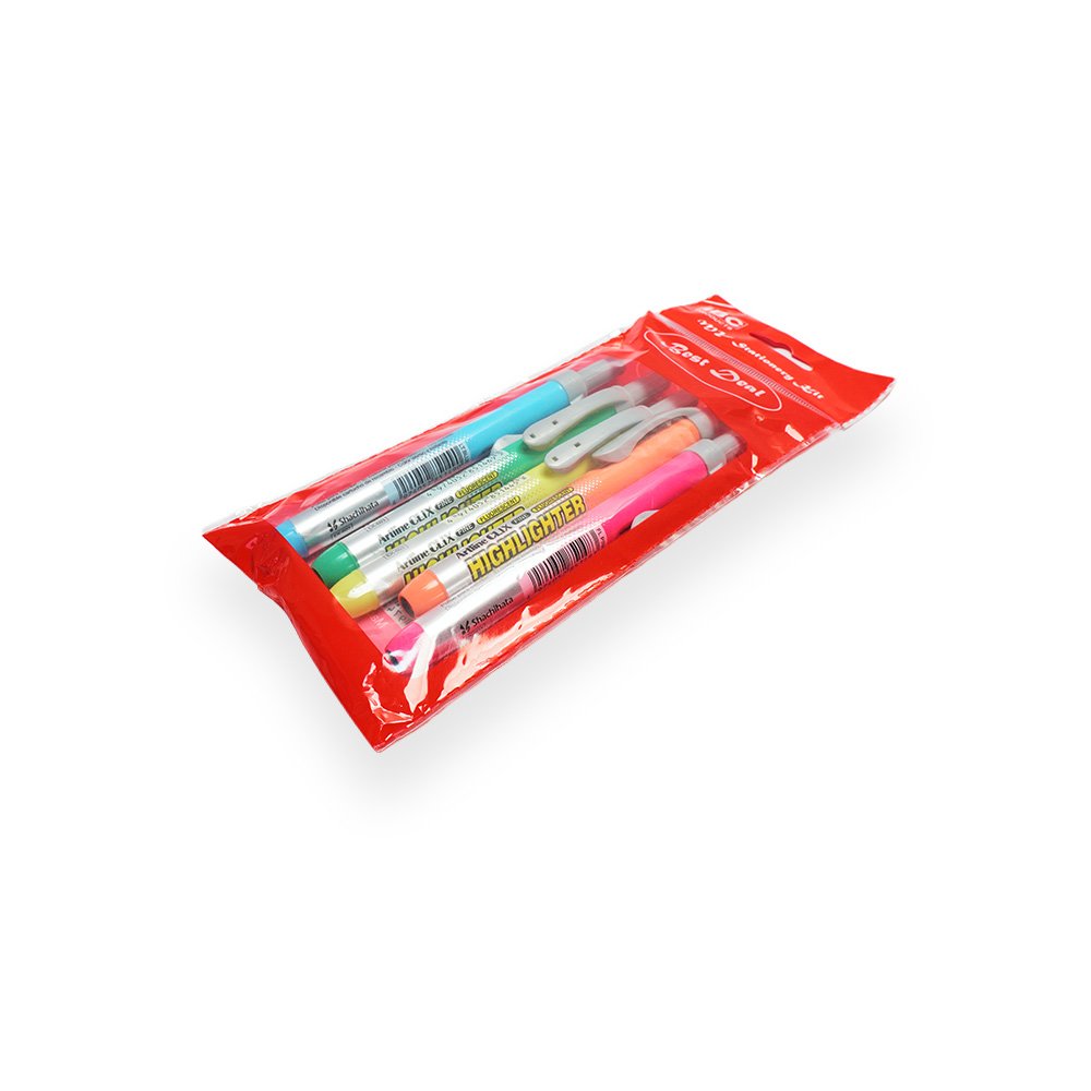 Highlighter Set 4 Pieces