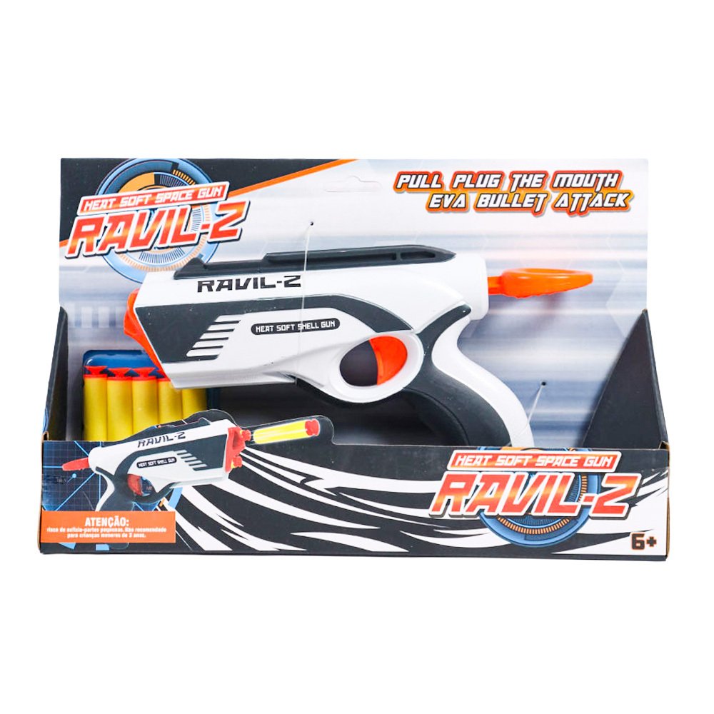 Ravil-2 Heat Soft Space Foam Dart Blaster Toy