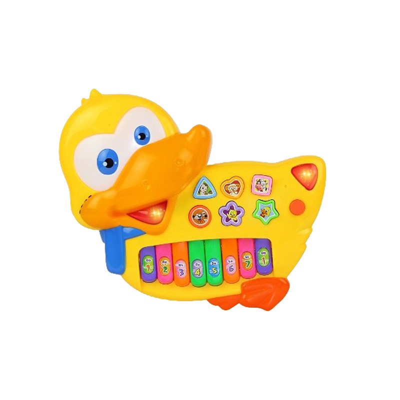 Duck-Shaped Musical Piano Toy