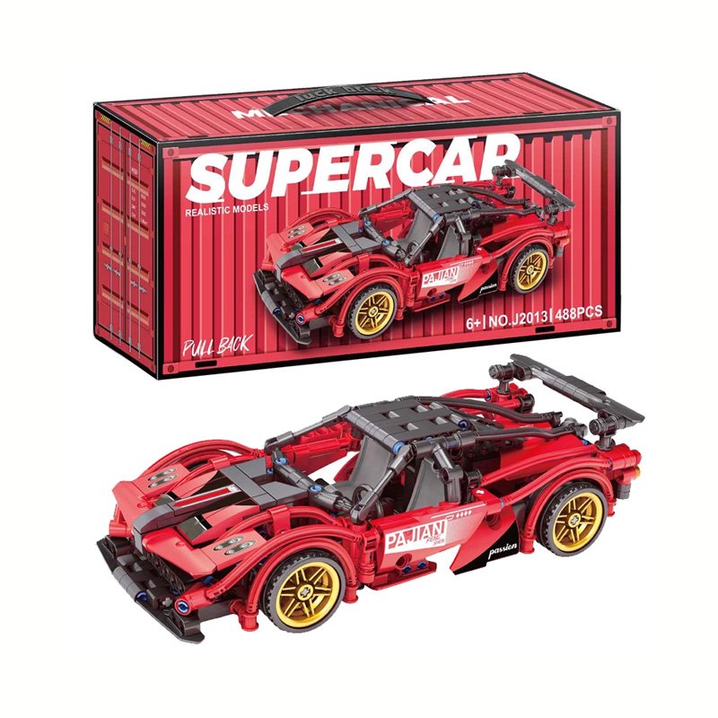 1:18 Supercar Building Blocks Model Kit