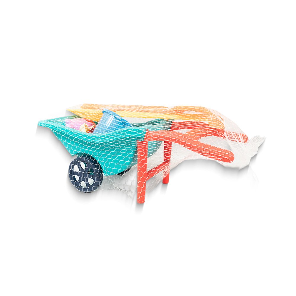 Happy Summer Sand Cart Set- 7 Pieces