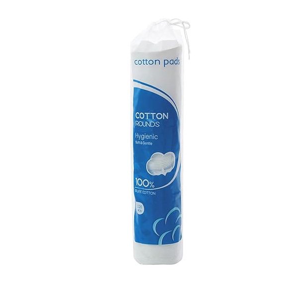 Round Cotton Pads- 3 Packs X 80 Pieces