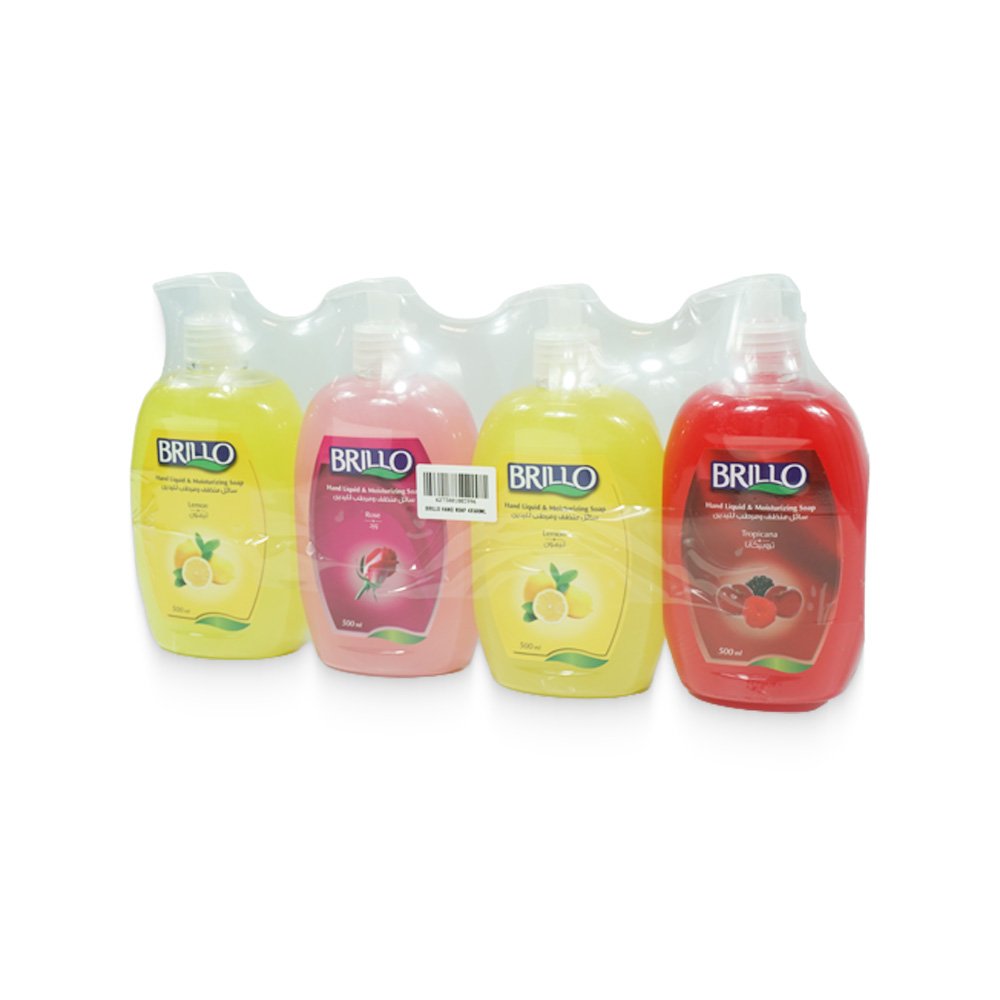 Brillo Hand Soap Set- 4 x 500ml