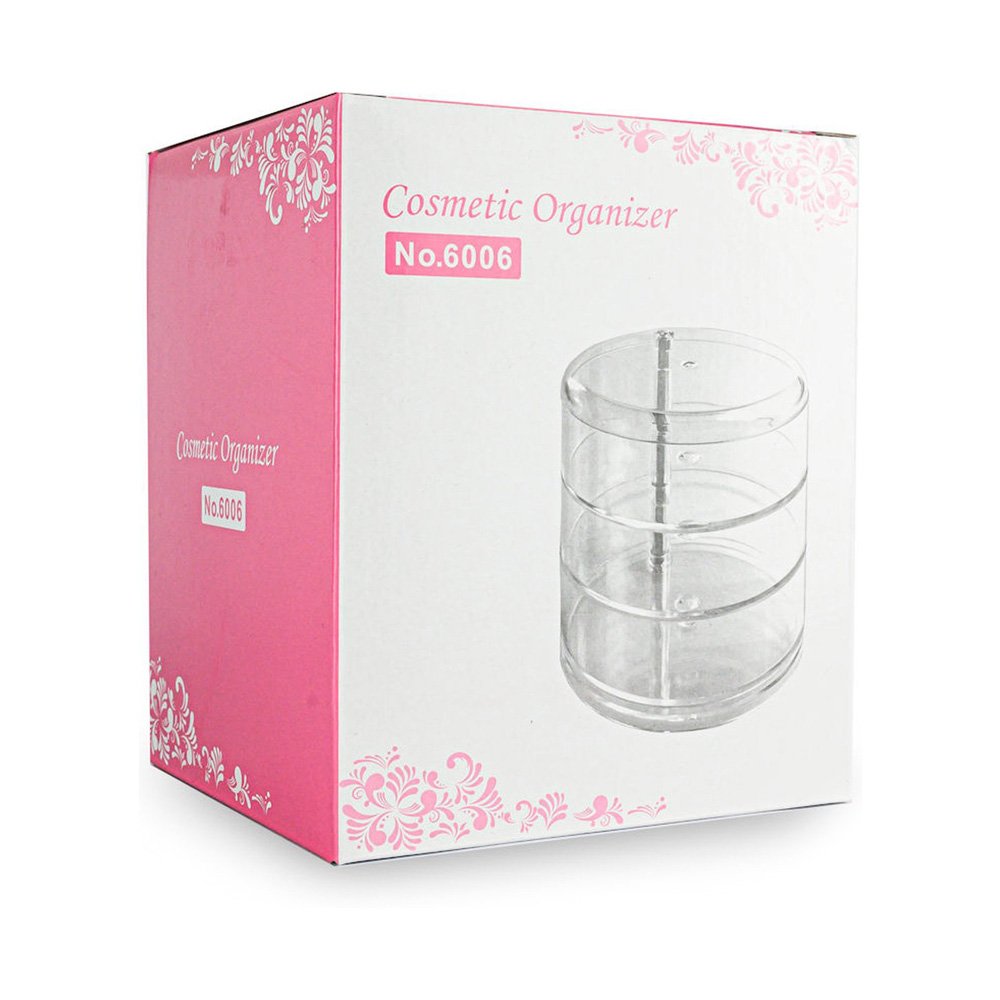 Acrylic Makeup Organizer- Round