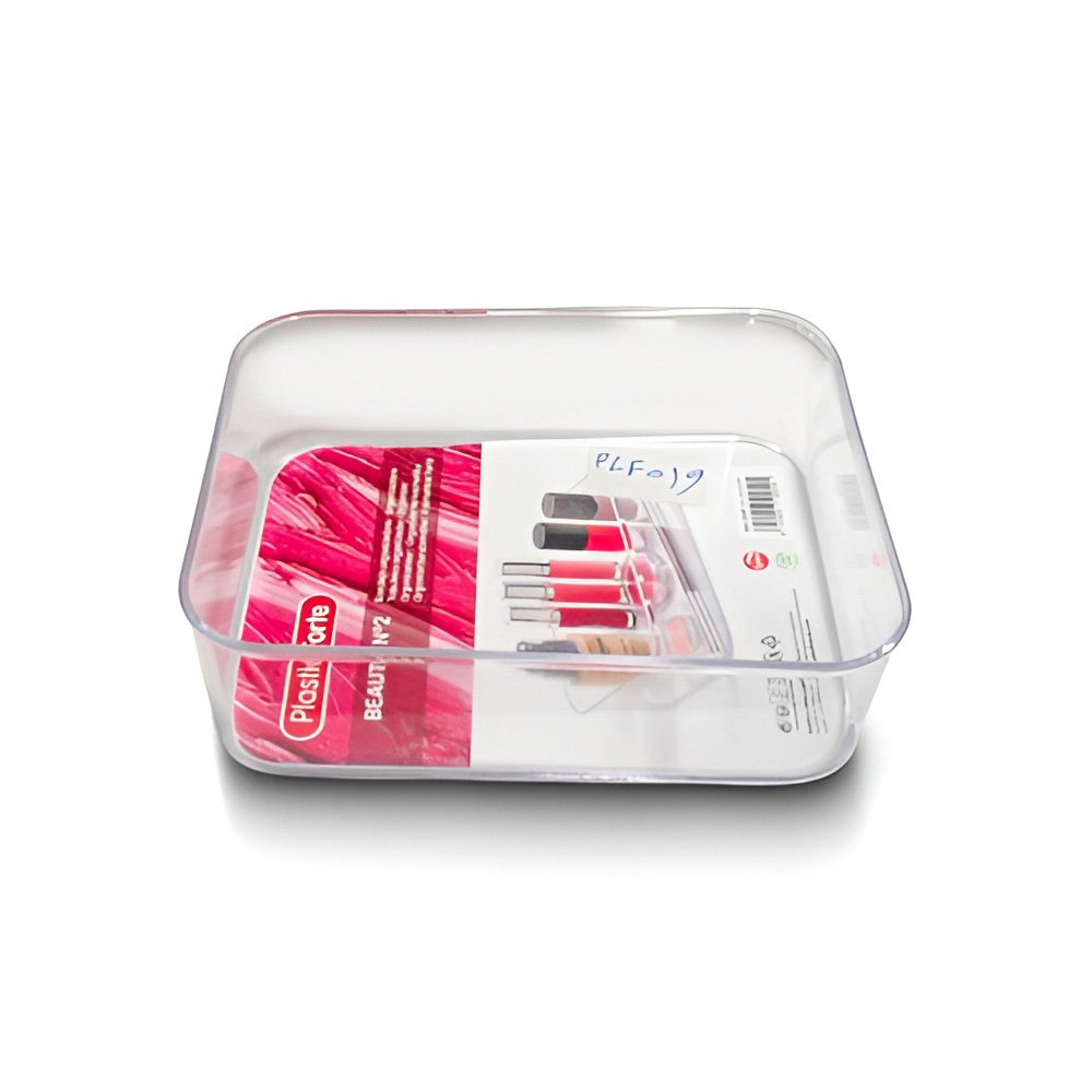Plastic Forte Beauty Clear Tray- No.02
