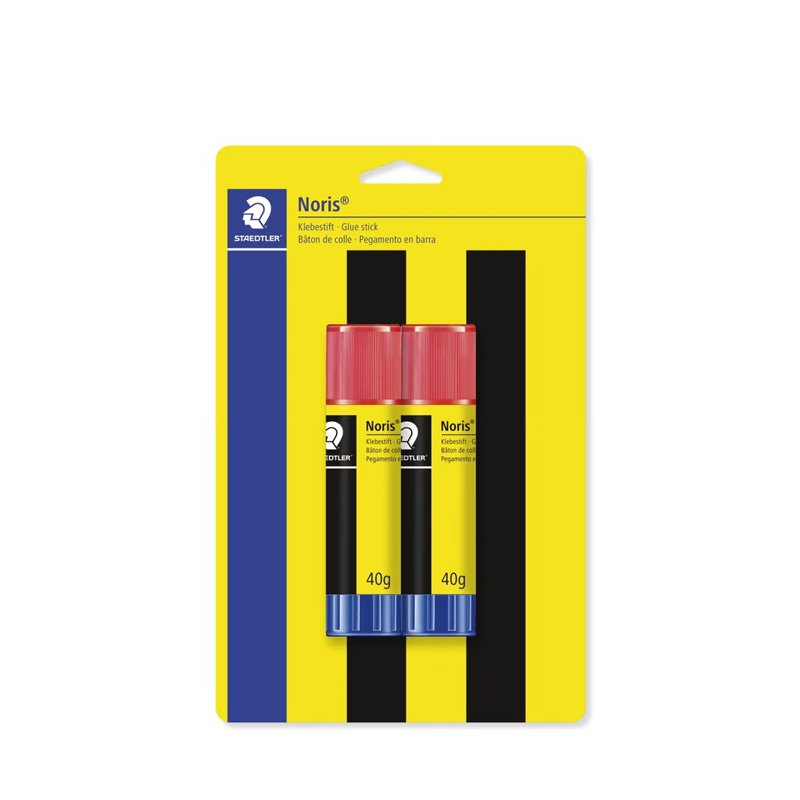 Staedtler Noris Glue Stick Set 40G 2 Pieces