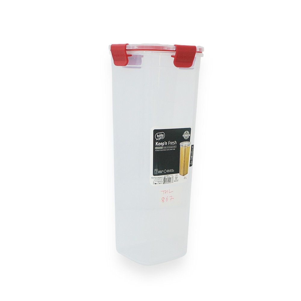 Addis Keepn Fresh Tall Container Red