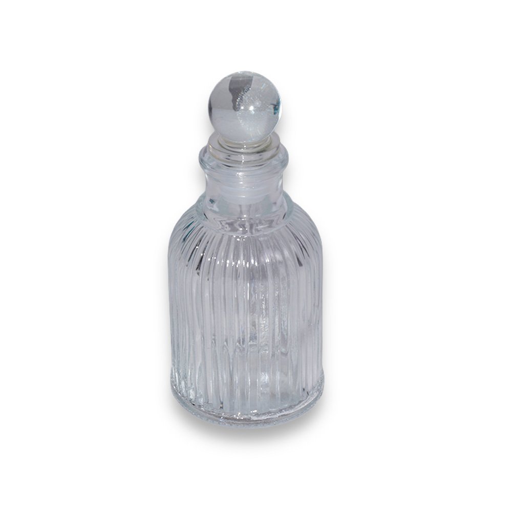 "Glass Perfume Bottle- 100ml, 5.5x13cm"