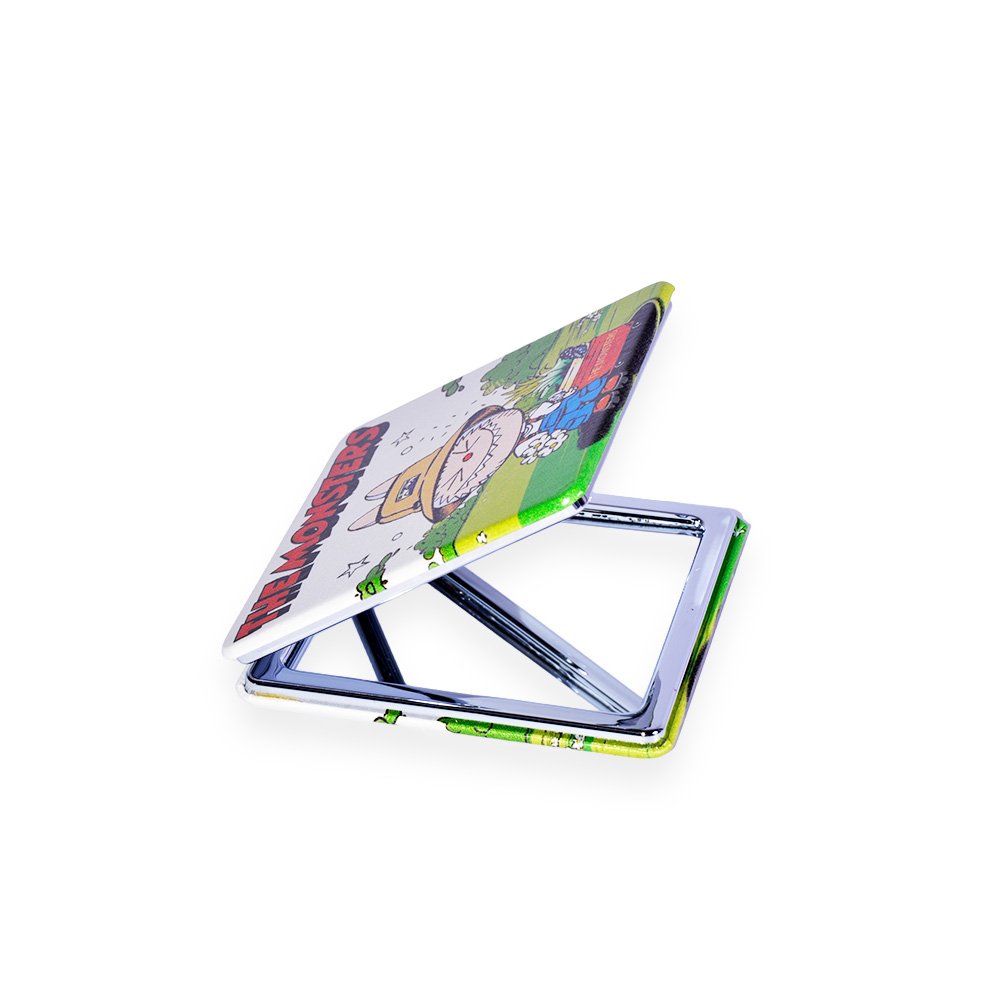 Colorful Labubu Plastic Kids Mirror- 8.5x7Cm