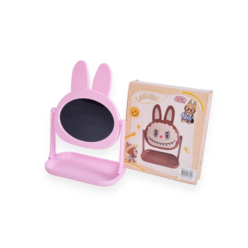 Labubu Plastic Kids Mirror- 25.5x18Cm