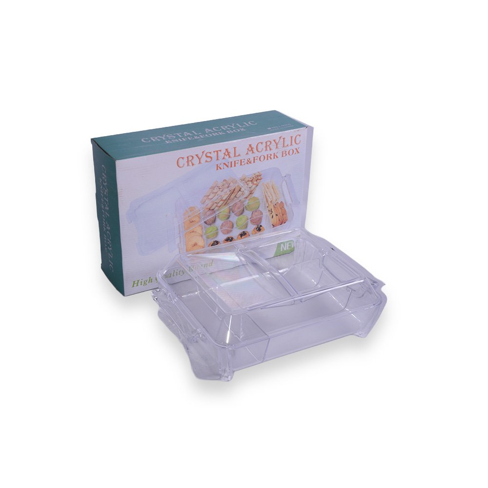 Acrylic Storage Box- 36x25x11cm