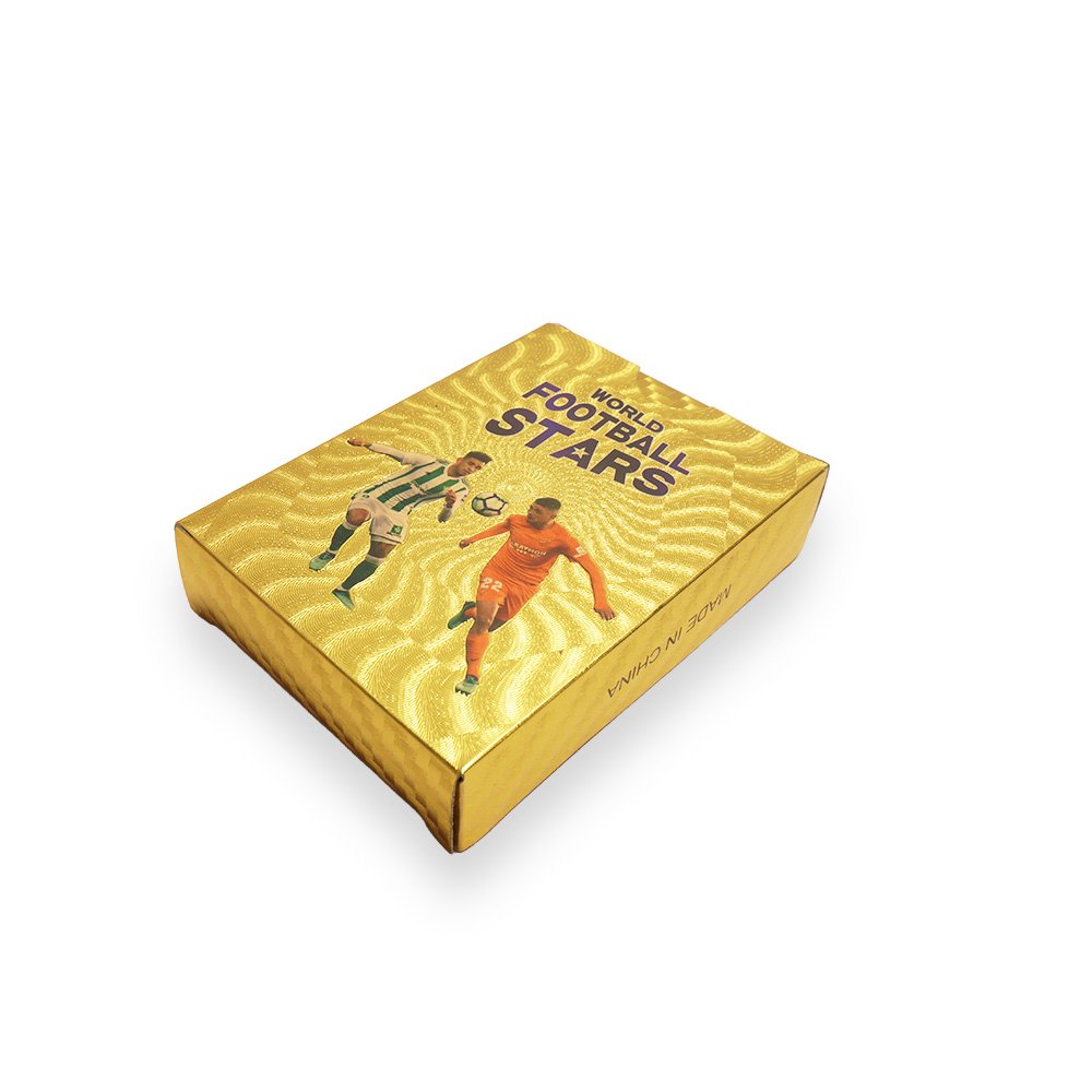 Football Star PVC Card Set 9x6.5cm