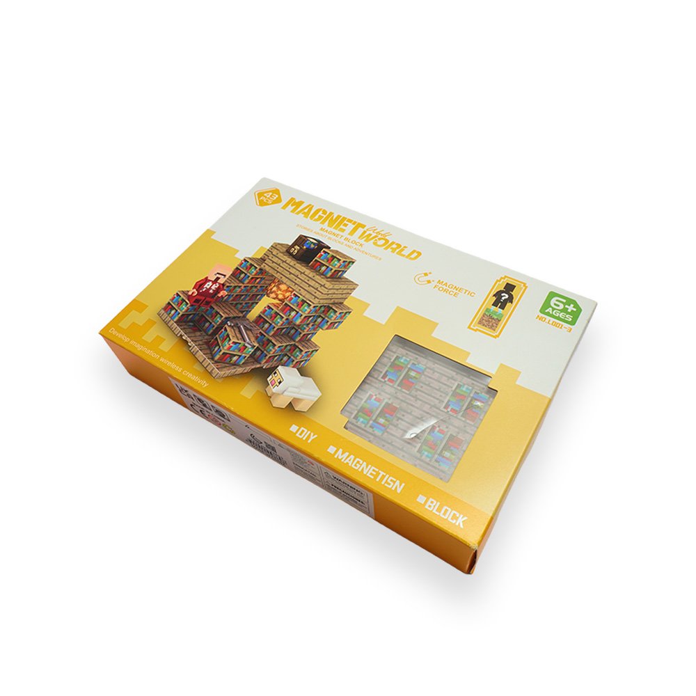 Magnet World Building Block Set 43 Pieces
