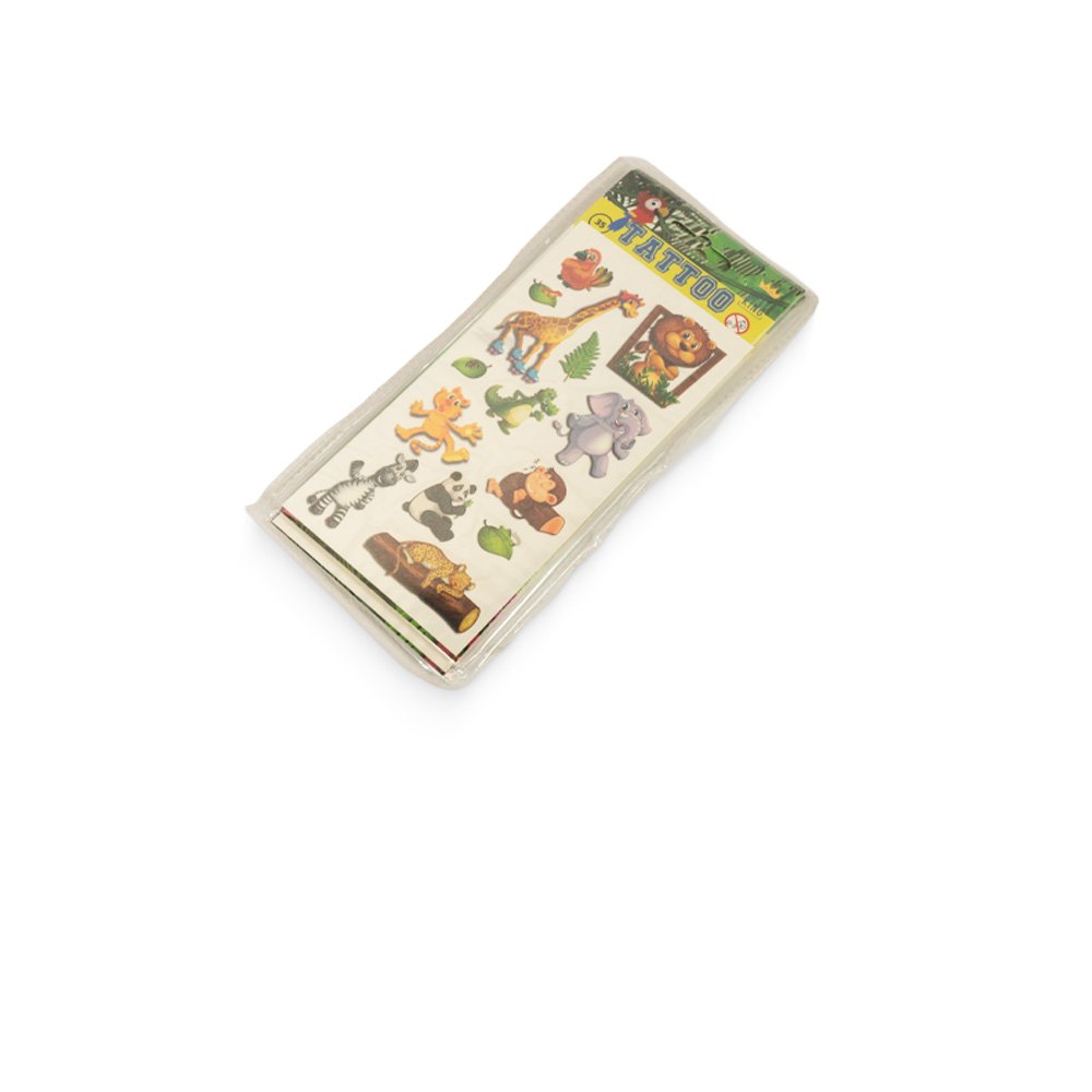 Happy Jungle Temporary Tattoos