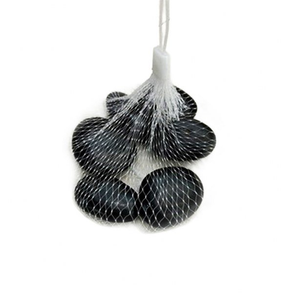 Stone Decoration Net Bag 250 Gm Black