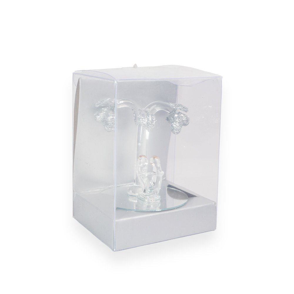 Crystal Leaf Decor Gold And Silver