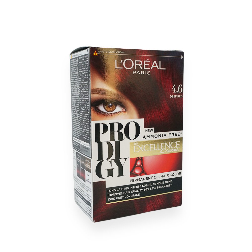 L'Oreal Prodigy Permanent Hair Color Deep Red
