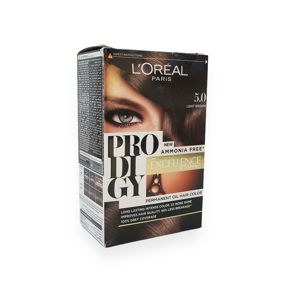 L'Oreal Prodigy Permanent Hair Color Light Brown
