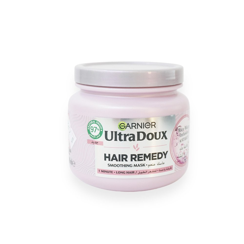 Garnier Ultra Doux Hair Remedy Smoothing Mask Pink