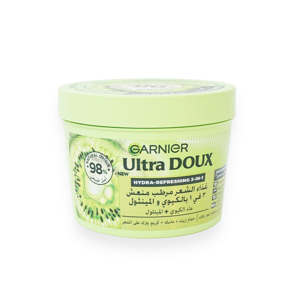 Garnier Ultra Doux Hydra Refreshing Hair Mask Green