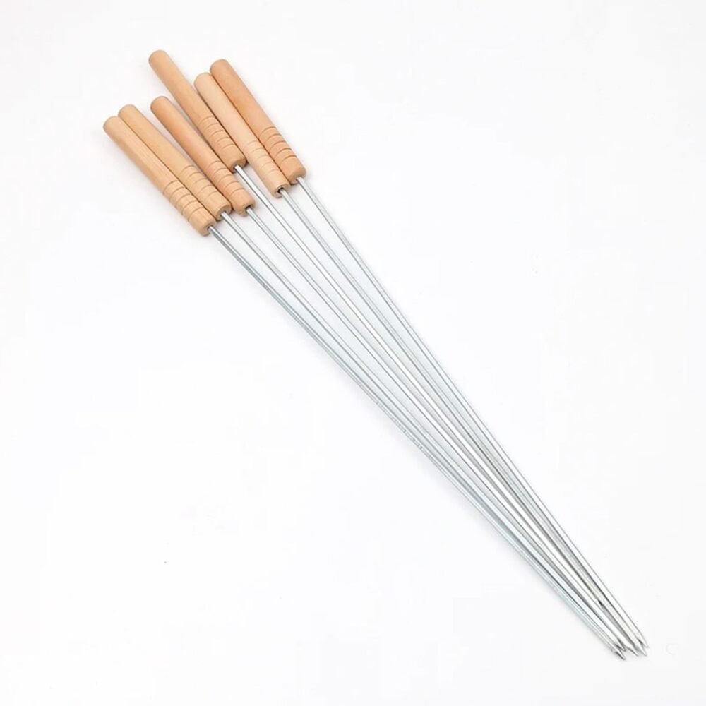 Bbq Needle  40X0.3X0.3Cm 6 Pieces