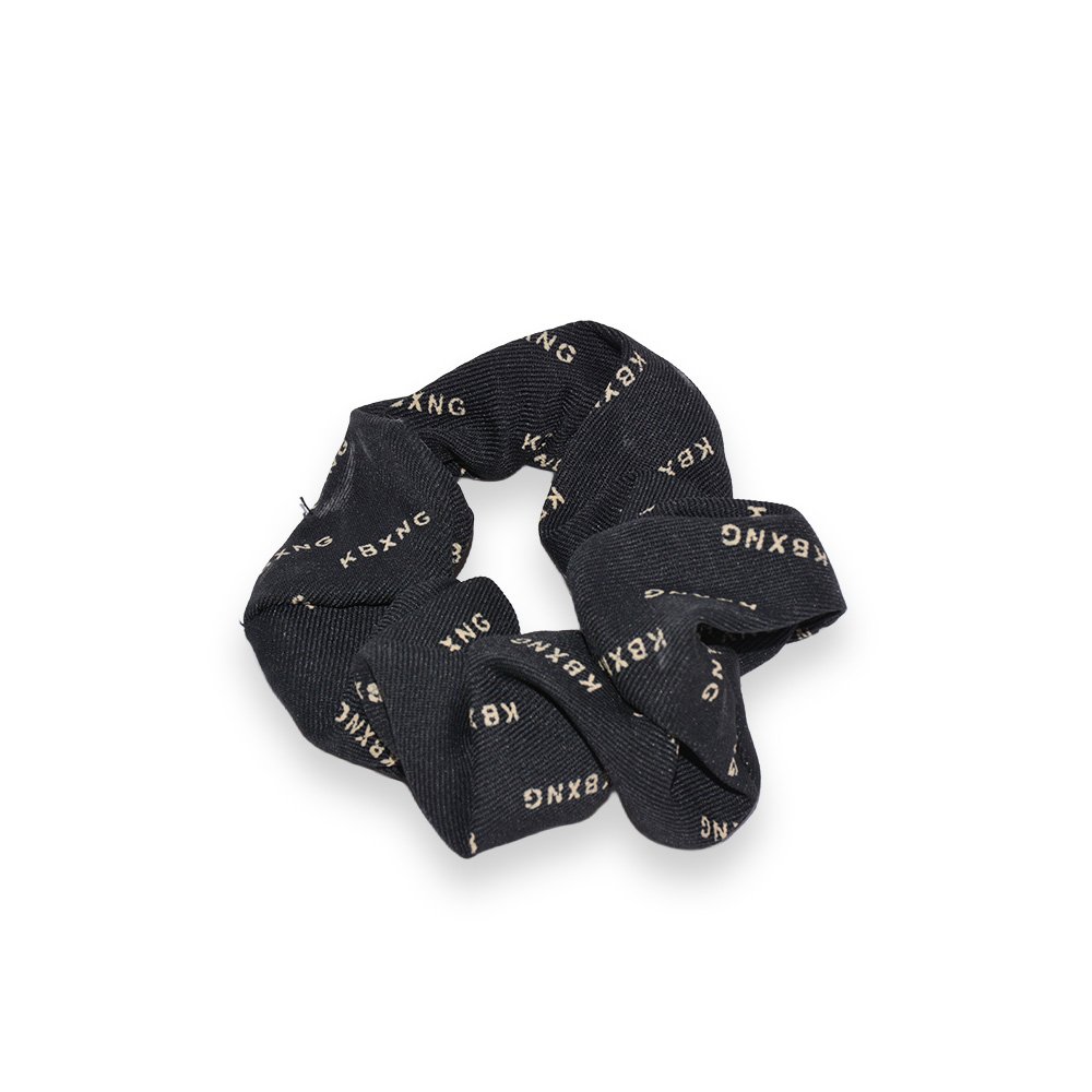 Elastic Hair Scrunchies with Letter Pattern