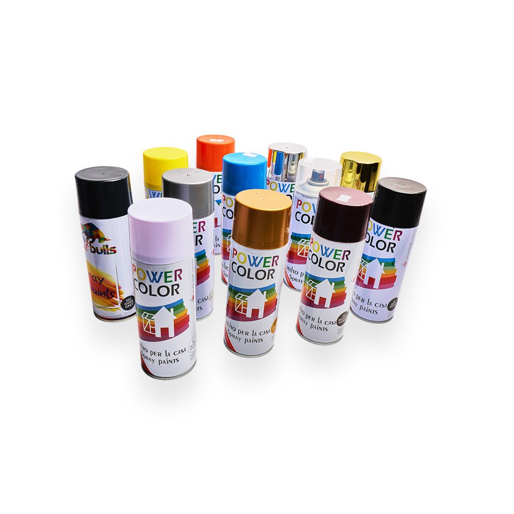Power Color Spray Paint Silver